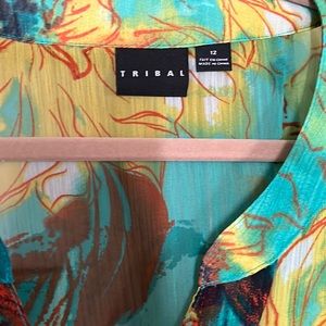 Beautiful floral blouse